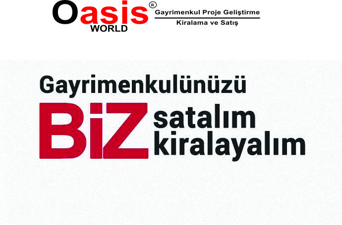 GAYRİMENKÜLÜNÜZÜ BİZ SATALIM KİRALAYALIM